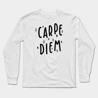 Carpe Diem (black) Long Sleeve T-Shirt